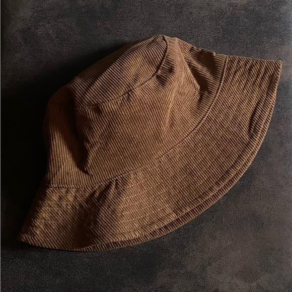 Hobby Lobby Accessories Bucket Hat Brown Corduroy One Size Nwot